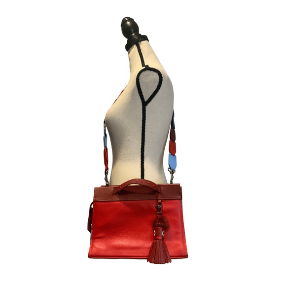 Min & Mon Small red Vali crossbody - Picture 4 of 11